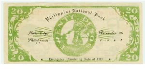 Banknote from Philippines