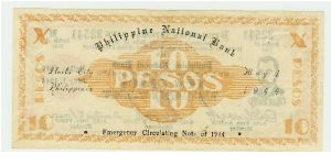 Banknote from Philippines