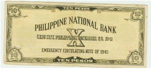 Banknote from Philippines