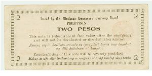 Banknote from Philippines