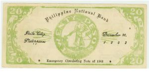 Banknote from Philippines