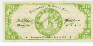 Banknote from Philippines