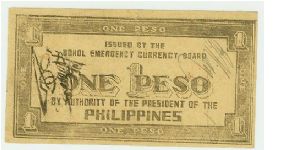 Banknote from Philippines