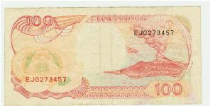 Banknote from Indonesia