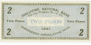 Banknote from Philippines