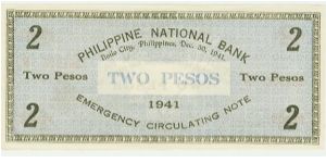 Banknote from Philippines