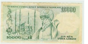 Banknote from Turkey