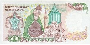 Banknote from Turkey