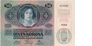 Banknote from Austria