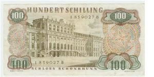 Banknote from Austria