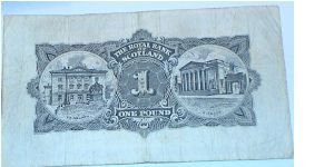 Banknote from Scotland