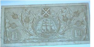 Banknote from Scotland