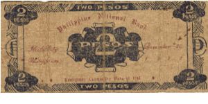 Banknote from Philippines