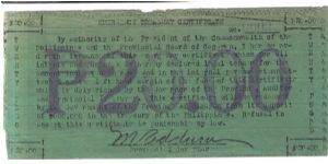 S-170 Extreamely Rare 20 Peso note. Banknote
