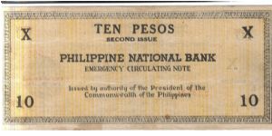 Banknote from Philippines