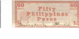 Banknote from Philippines