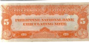 Banknote from Philippines