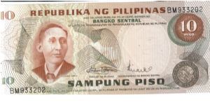 Banknote from Philippines