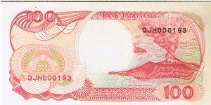 Banknote from Indonesia