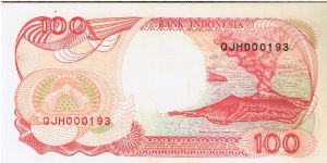 Banknote from Indonesia