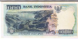 Indonesia 1996 1000 rupiah (1992 series). Banknote