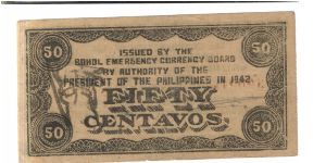 Banknote from Philippines