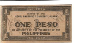 Banknote from Philippines