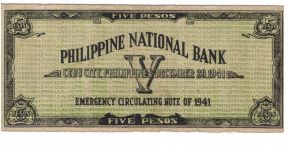 Banknote from Philippines