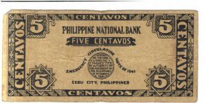 Banknote from Philippines
