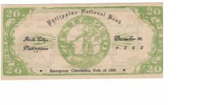 Banknote from Philippines