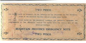 Banknote from Philippines