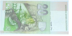 Banknote from Slovakia