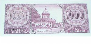 Banknote from Paraguay