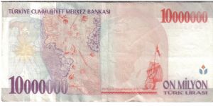 Banknote from Turkey