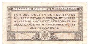 Banknote from USA