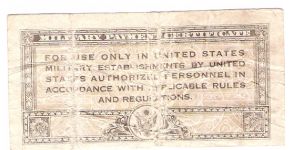 Banknote from USA