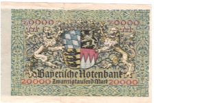 Banknote from Germany