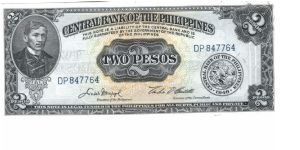 PI-134d English Series 2 Peso note. Banknote