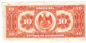 Banknote from Mexico