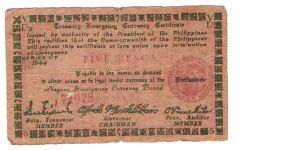 type emergency money Banknote