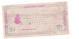 Banknote from Philippines