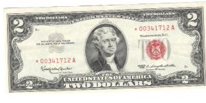 1963 Star USN red seal Signatures Granahan/ Dillon I think its Au+ Banknote
