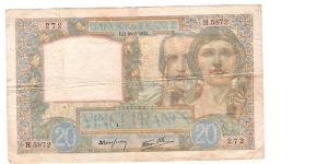 France 1941 Banknote