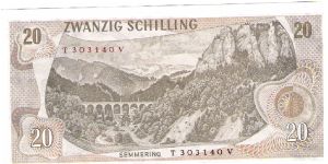 Banknote from Austria