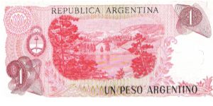 Banknote from Argentina