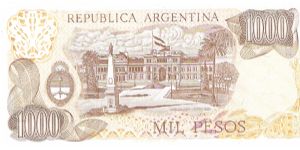 Banknote from Argentina