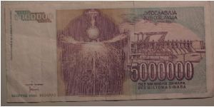 Banknote from Yugoslavia