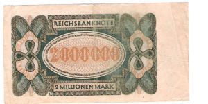 Banknote from Germany