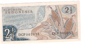 Banknote from Indonesia