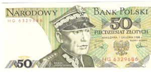 50 Zlotych Banknote